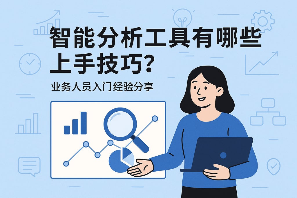 智能分析工具有哪些上手技巧？业务人员入门经验分享