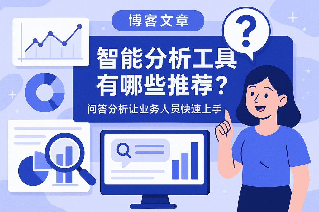 智能分析工具有哪些推荐？问答分析让业务人员快速上手