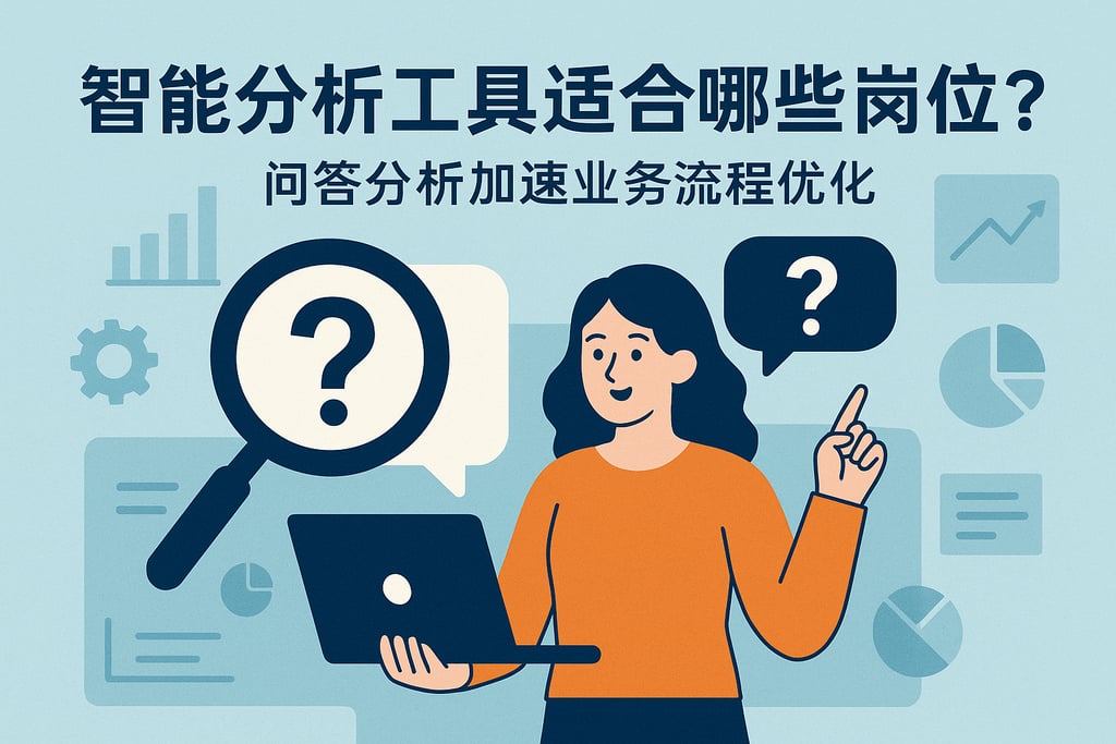 智能分析工具适合哪些岗位？问答分析加速业务流程优化