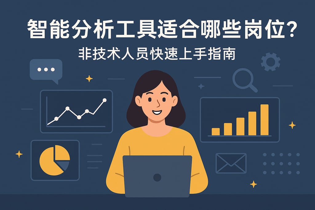 智能分析工具适合哪些岗位？非技术人员快速上手指南