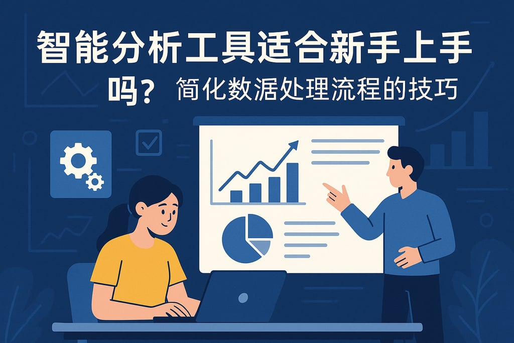 智能分析工具适合新手上手吗？简化数据处理流程的技巧