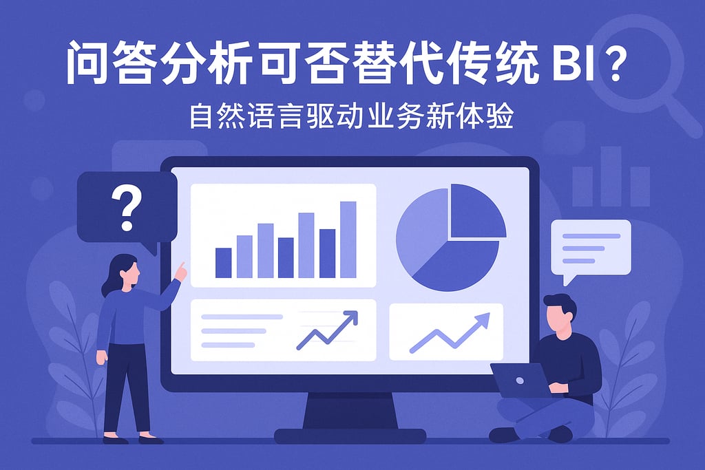 问答分析可否替代传统BI？自然语言驱动业务新体验