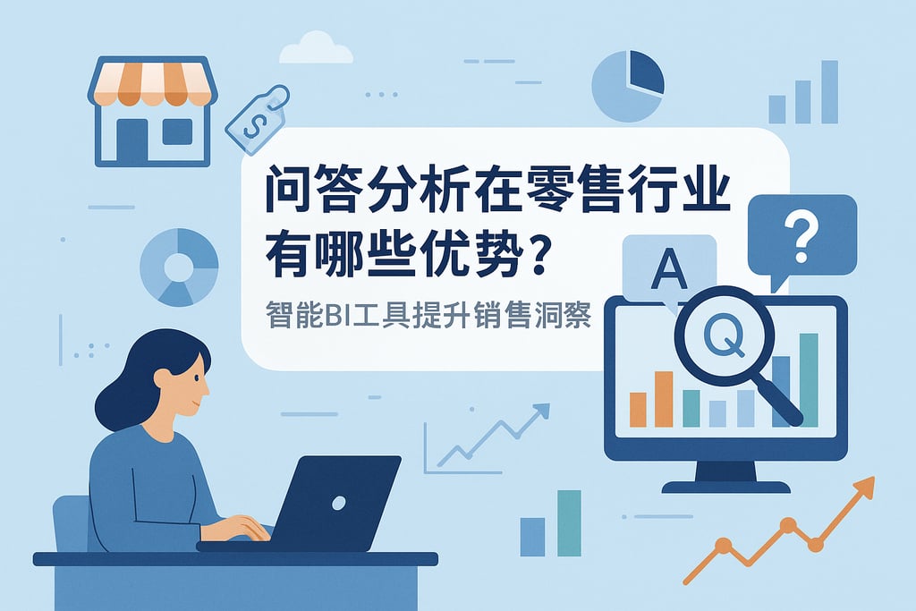 问答分析在零售行业有哪些优势？智能BI工具提升销售洞察
