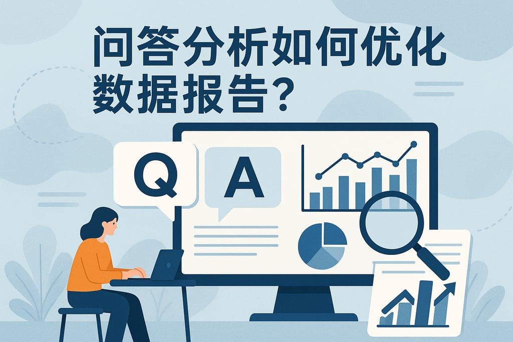 问答分析如何优化数据报告？智能生成模板高效实用