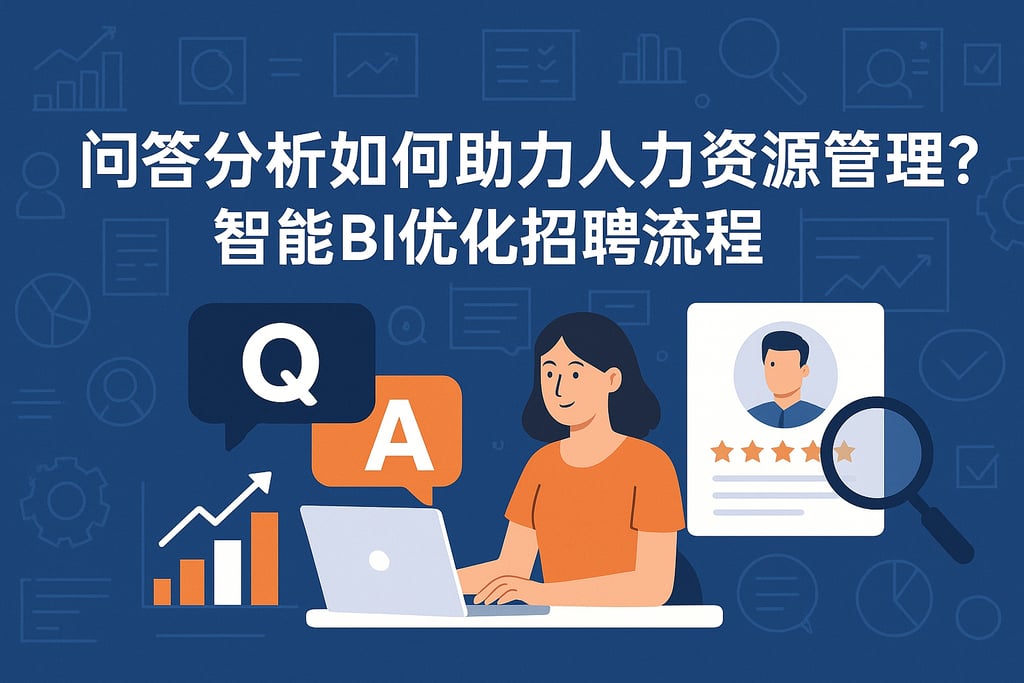 问答分析如何助力人力资源管理？智能BI优化招聘流程