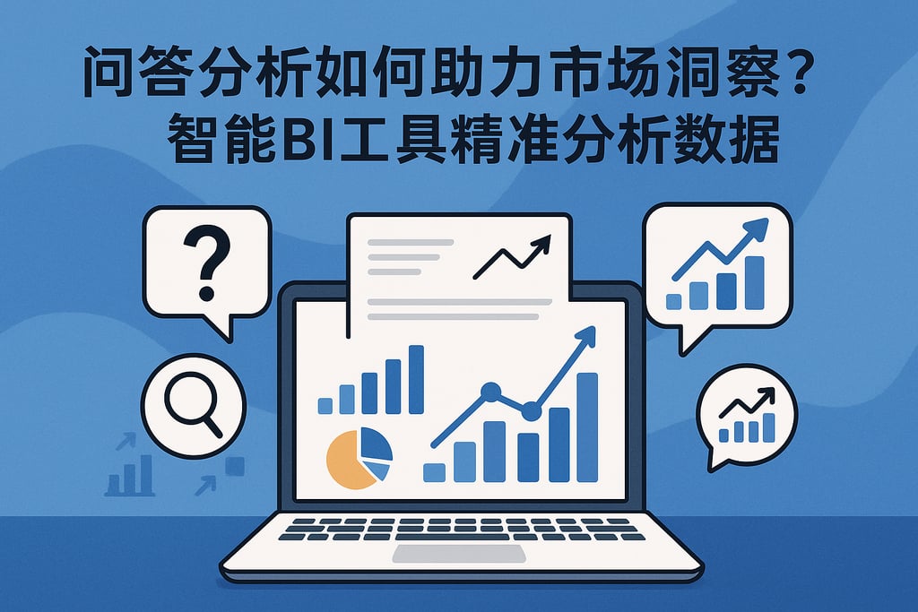 问答分析如何助力市场洞察？智能BI工具精准分析数据