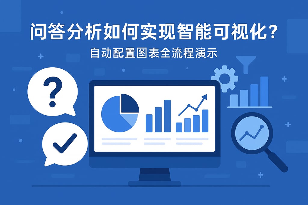 问答分析如何实现智能可视化？自动配置图表全流程演示