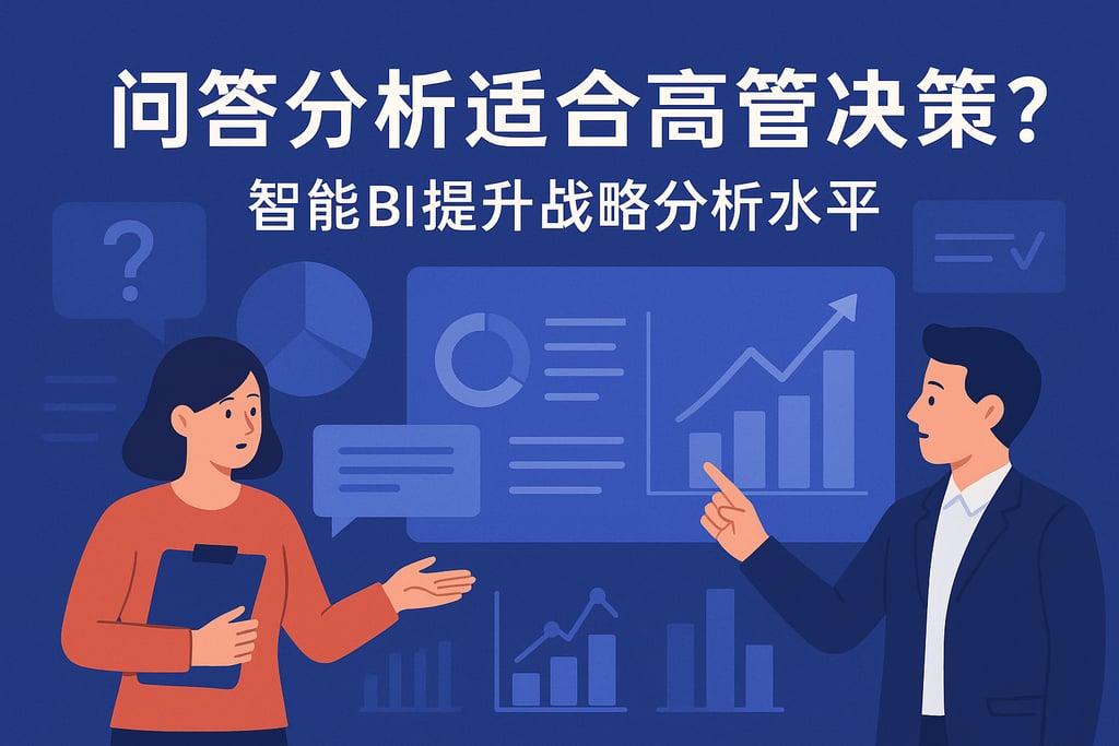 问答分析是否适合高管决策？智能BI提升战略分析水平