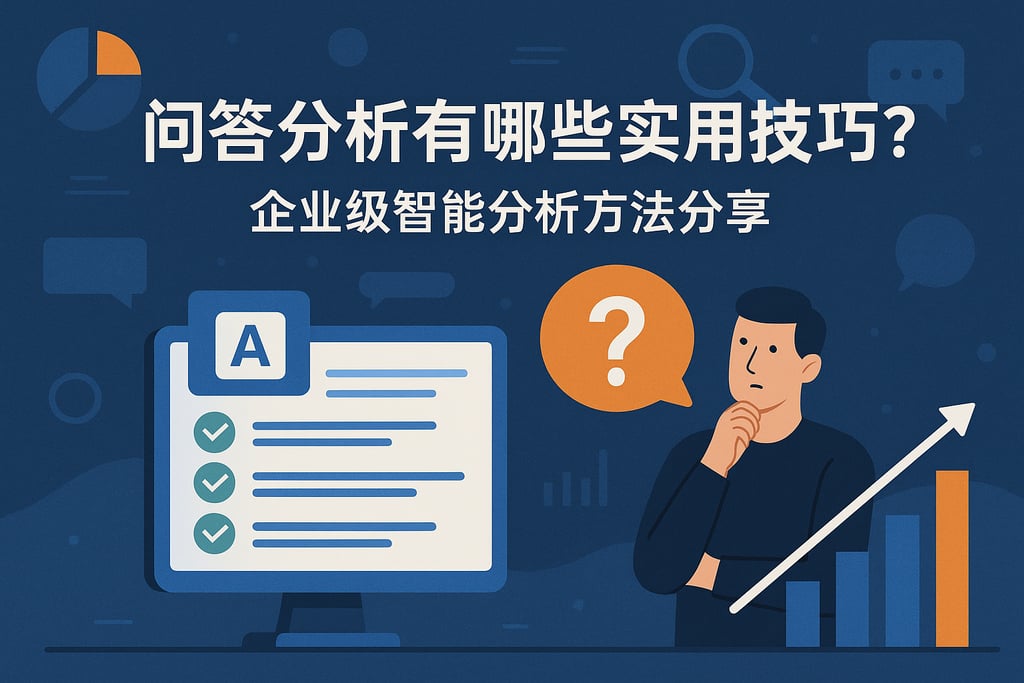 问答分析有哪些实用技巧？企业级智能分析方法分享