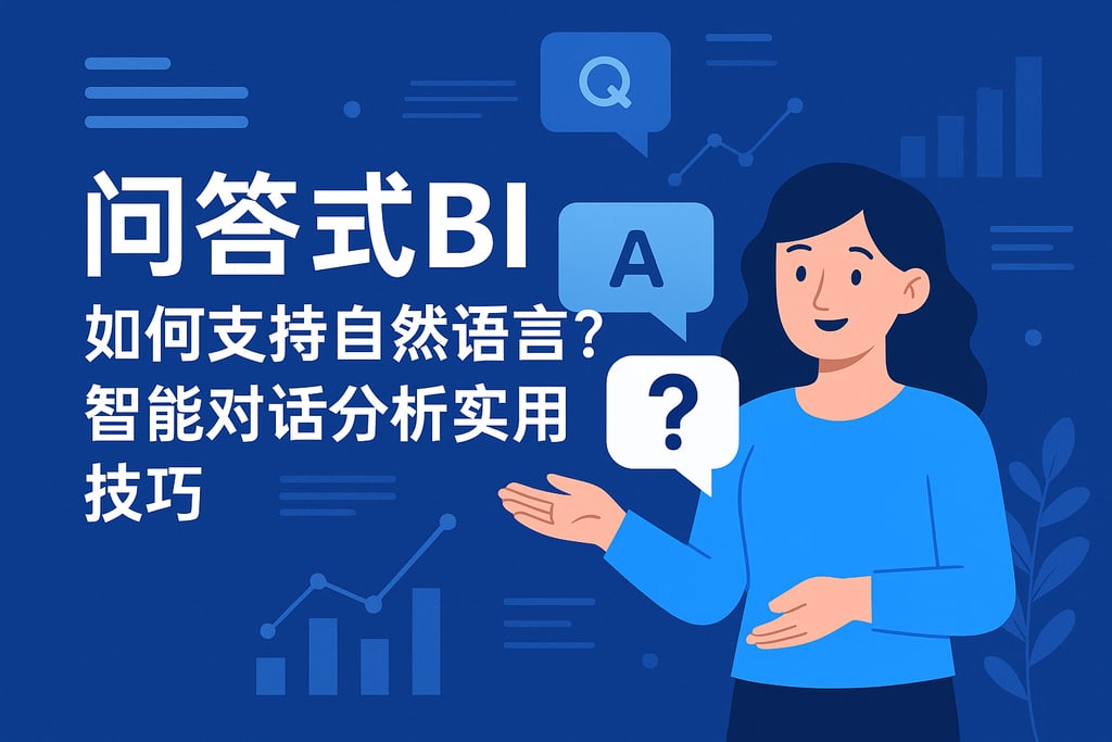 问答式BI如何支持自然语言？智能对话分析实用技巧