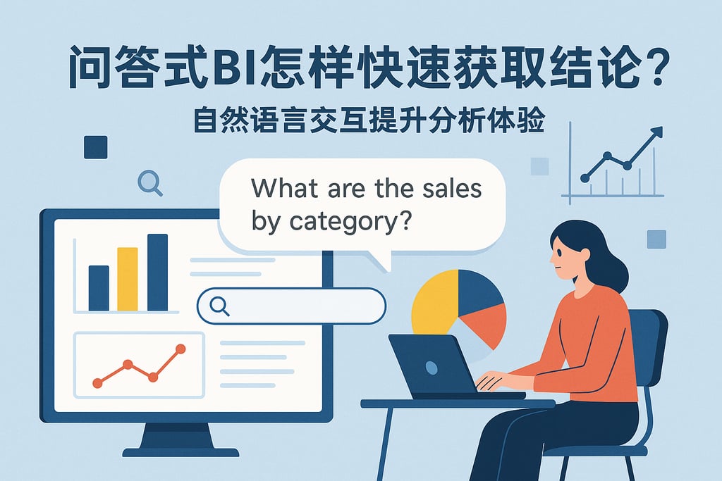 问答式BI怎样快速获取结论？自然语言交互提升分析体验
