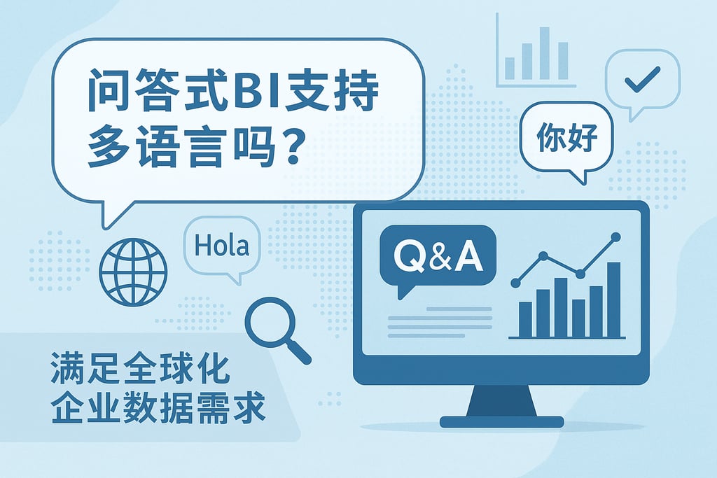 问答式BI支持多语言吗？满足全球化企业数据需求