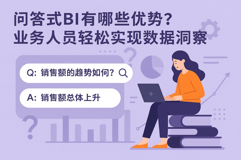 问答式BI有哪些优势？业务人员轻松实现数据洞察