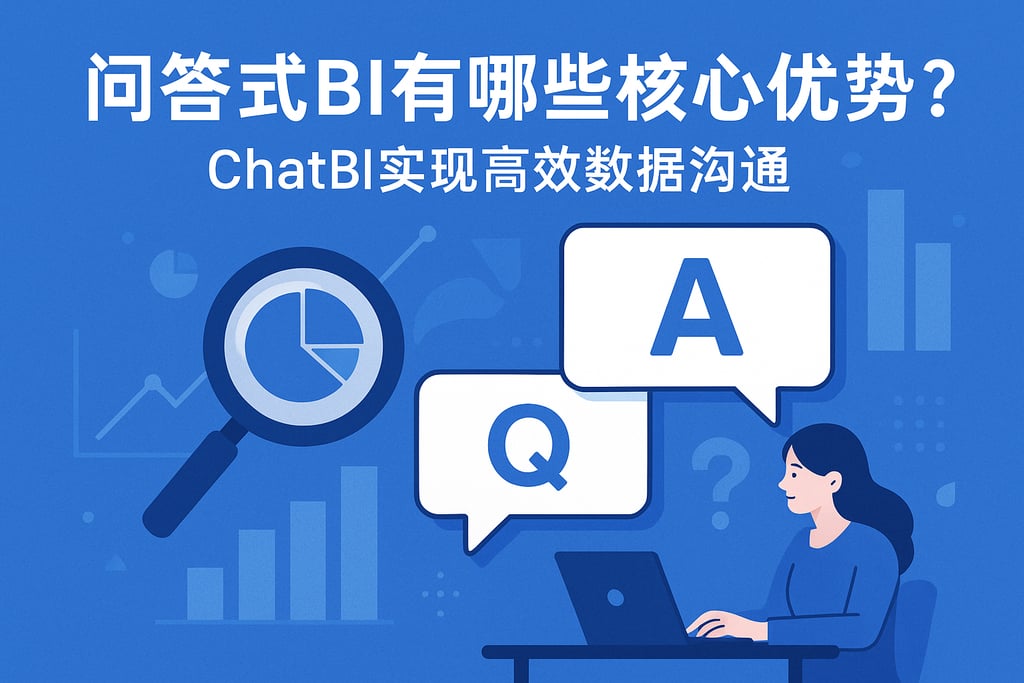 问答式BI有哪些核心优势？ChatBI实现高效数据沟通