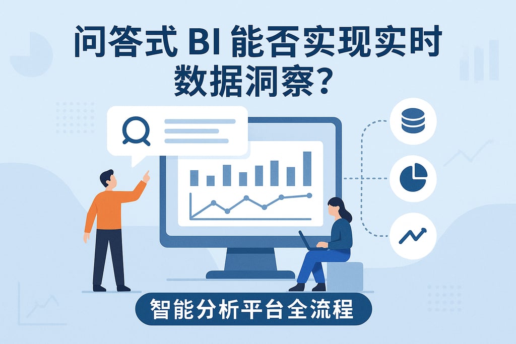 问答式BI能否实现实时数据洞察？智能分析平台全流程