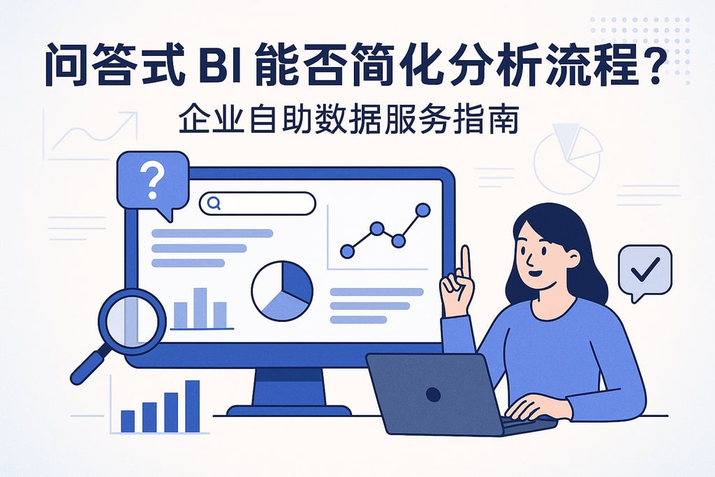 问答式BI能否简化分析流程？企业自助数据服务指南