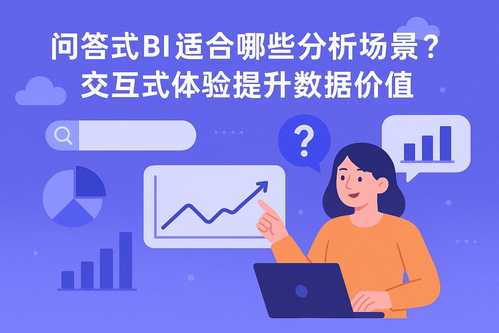 问答式BI适合哪些分析场景？交互式体验提升数据价值