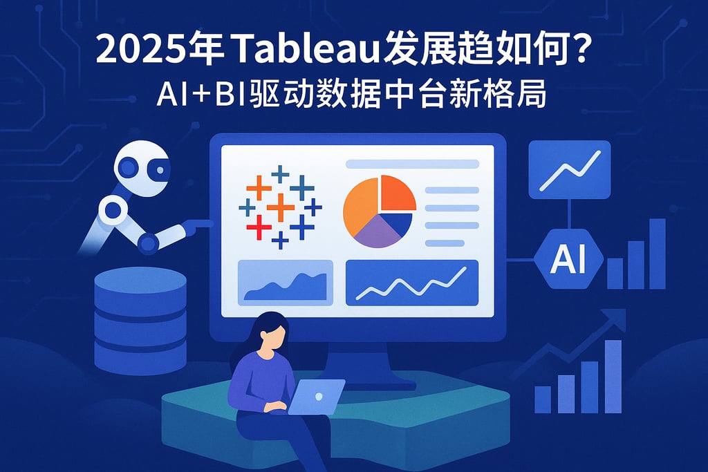 2025年Tableau发展趋势如何？AI+BI驱动数据中台新格局