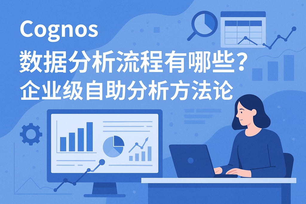 Cognos数据分析流程有哪些？企业级自助分析方法论