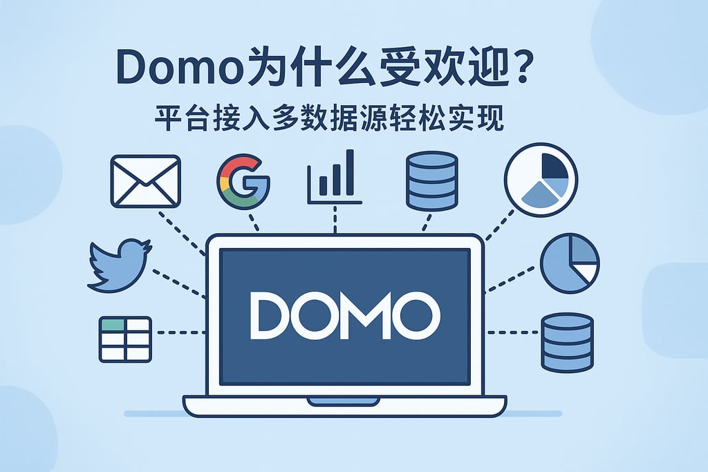 Domo为什么受欢迎？平台接入多数据源轻松实现 - FineBI数据分析知识库