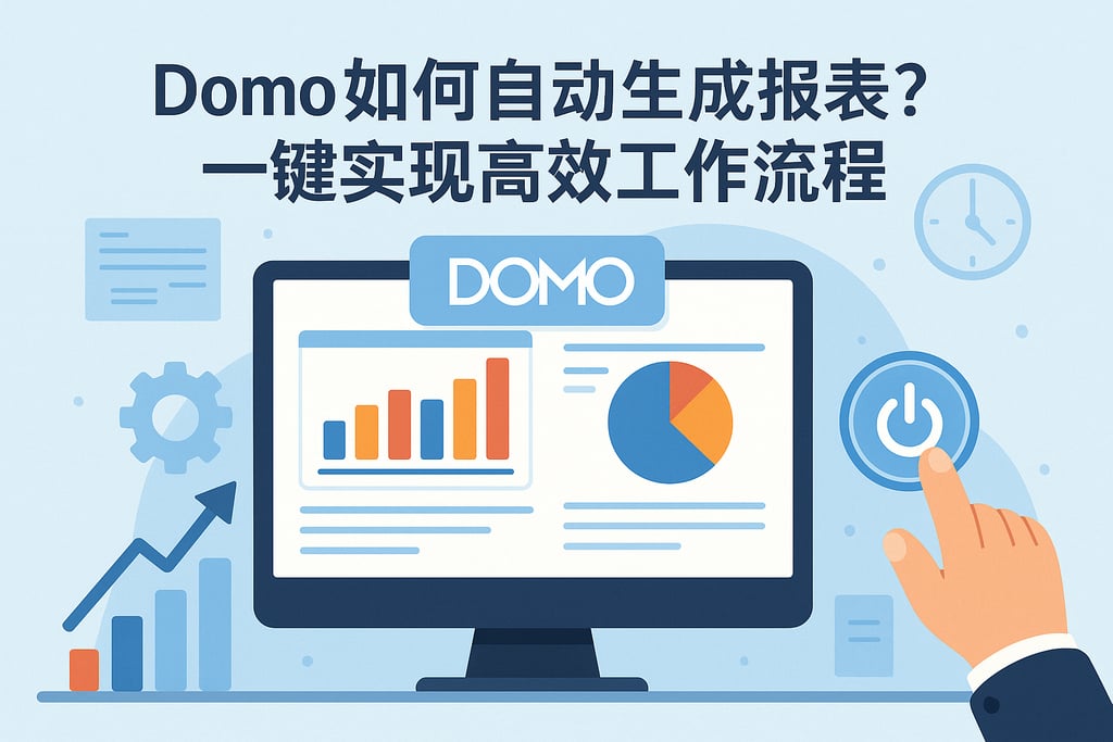 Domo如何自动生成报表？一键实现高效工作流程