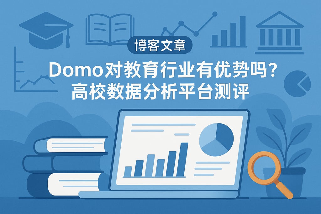 Domo对教育行业有优势吗？高校数据分析平台测评