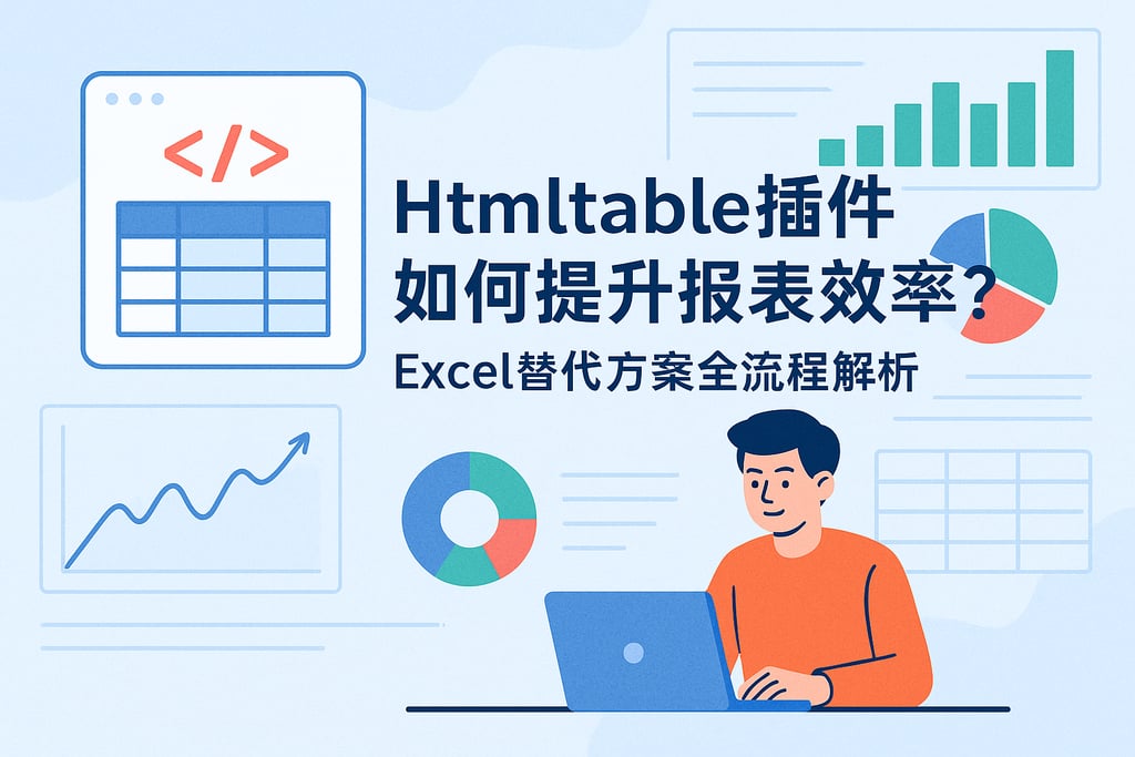 Htmltable插件如何提升报表效率？Excel替代方案全流程解析