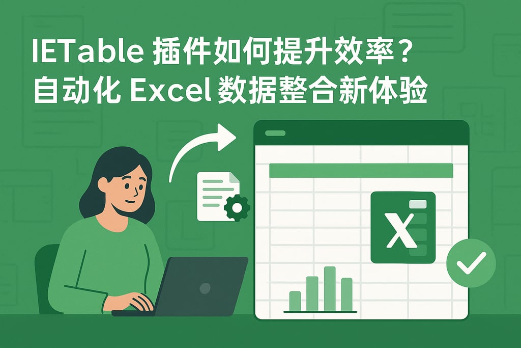 IETable插件如何提升效率？自动化Excel数据整合新体验