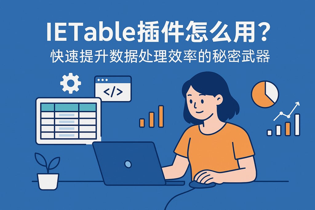 IETable插件怎么用？快速提升数据处理效率的秘密武器