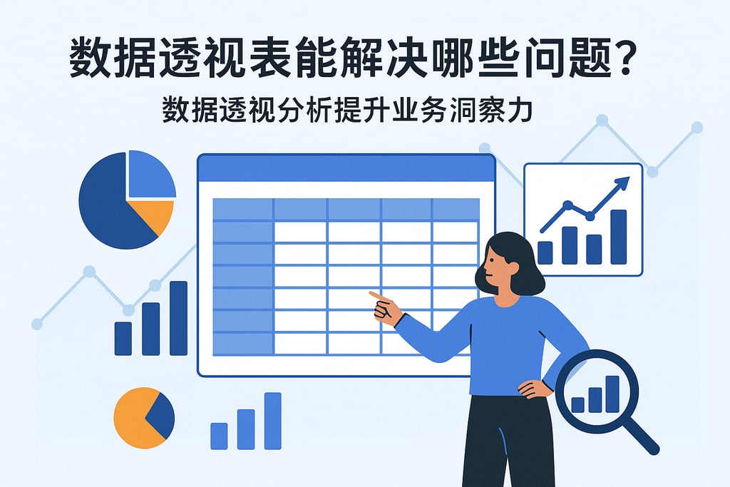 Pivotable能解决哪些问题？数据透视分析提升业务洞察力