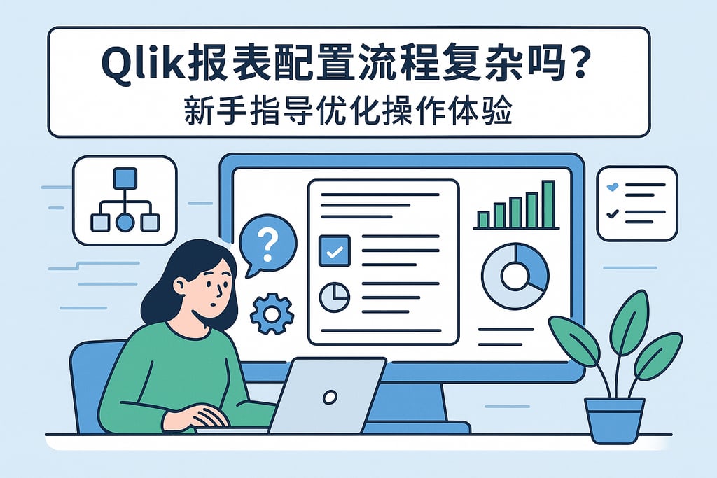 Qlik报表配置流程复杂吗？新手指导优化操作体验