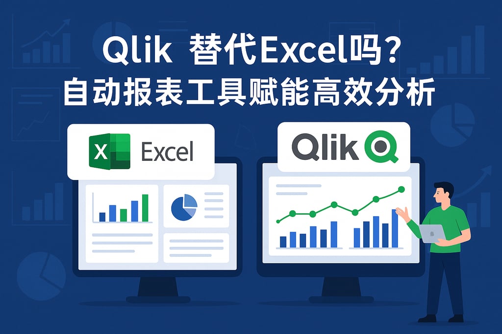 Qlik能替代Excel吗？自动报表工具赋能高效分析
