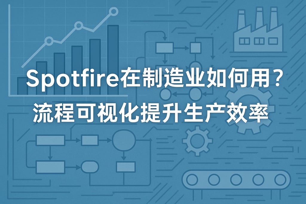 Spotfire在制造业如何应用？流程可视化提升生产效率
