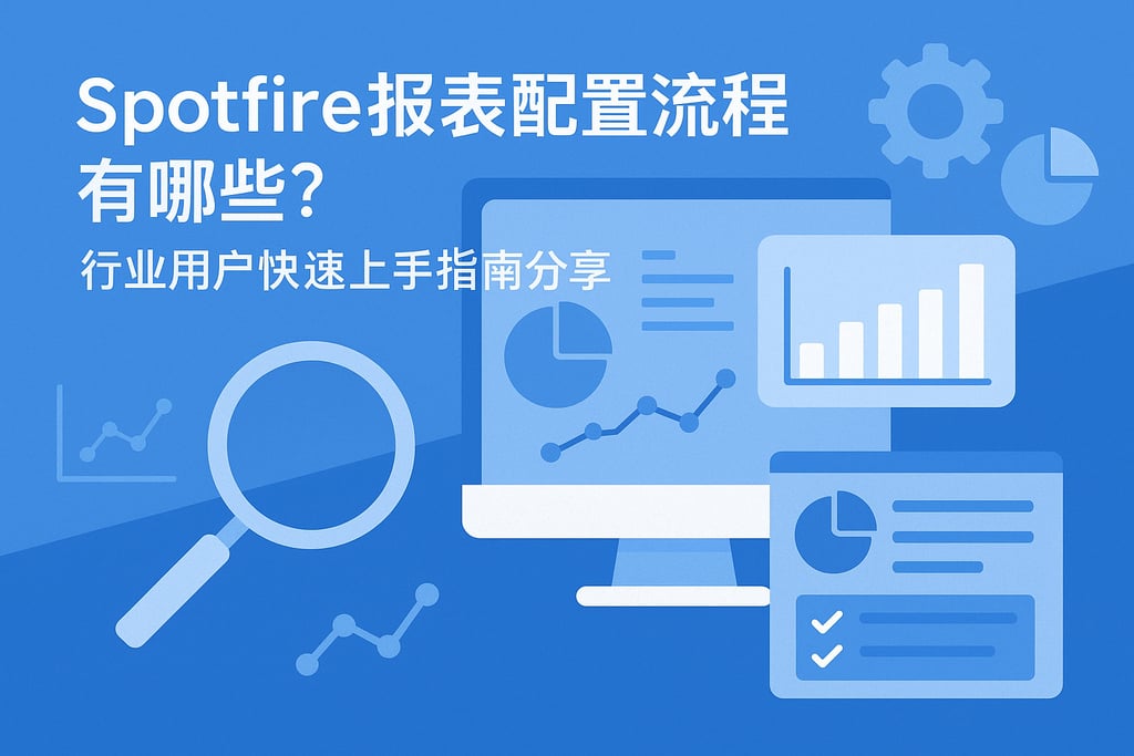 Spotfire报表配置流程有哪些？行业用户快速上手指南分享