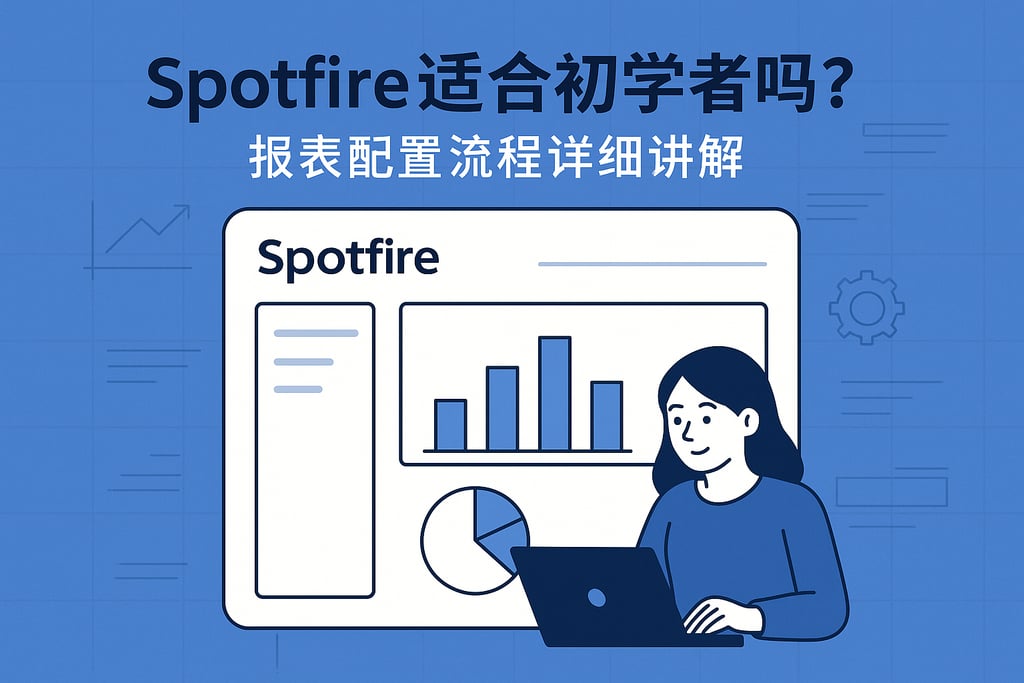 Spotfire适合初学者吗？报表配置流程详细讲解