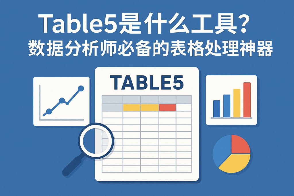 Table5是什么工具？数据分析师必备的表格处理神器