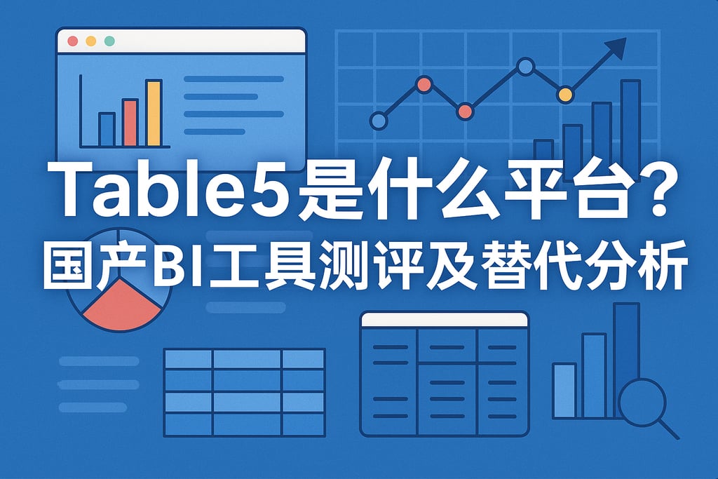 Table5是什么平台？国产BI工具测评及替代分析