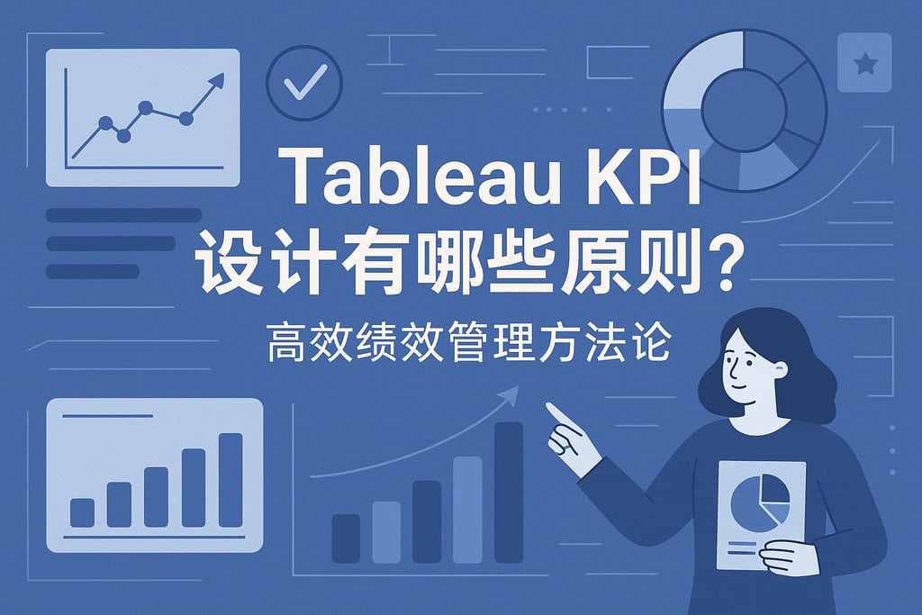 Tableau KPI设计有哪些原则?高效绩效管理方法论 - FineBI数据分析知识库