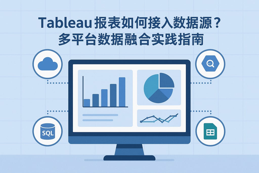 多数据源融合与深度报表可视化