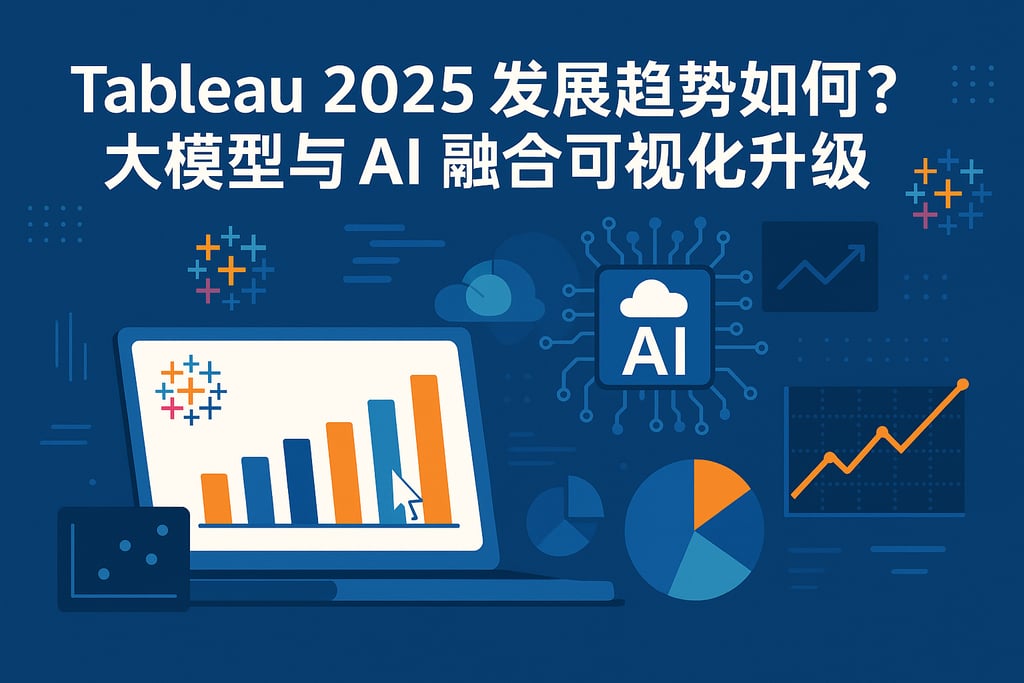Tableau2025发展趋势如何？大模型与AI融合可视化升级