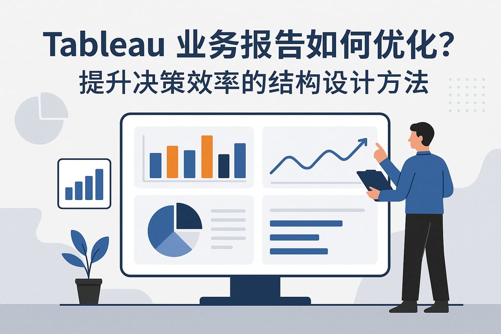 Tableau业务报告如何优化？提升决策效率的结构设计方法