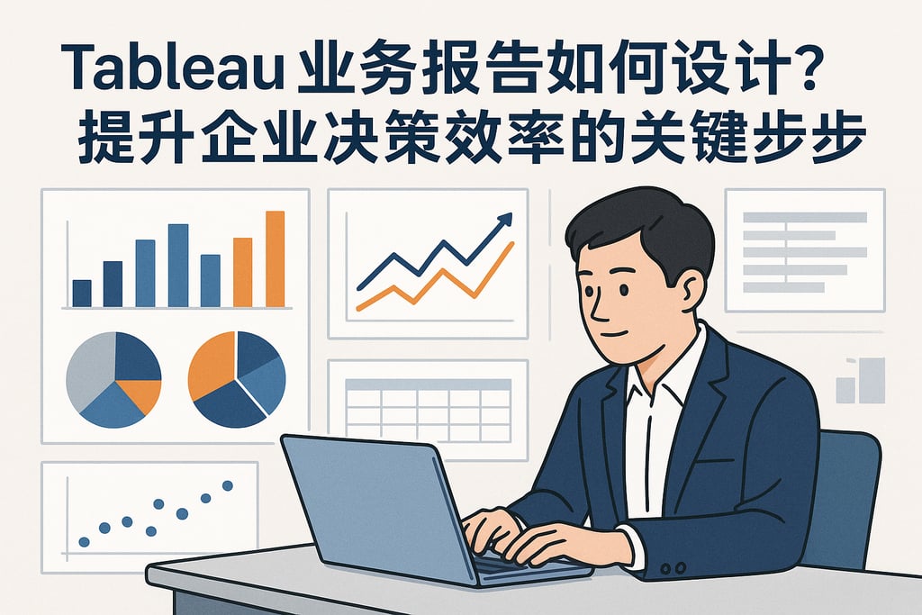 Tableau业务报告如何设计？提升企业决策效率的关键步骤