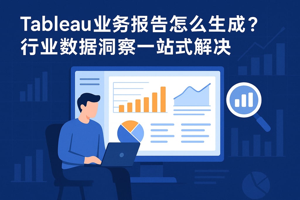 Tableau业务报告怎么生成？行业数据洞察一站式解决
