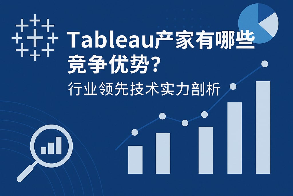 Tableau产家有哪些竞争优势？行业领先技术实力剖析