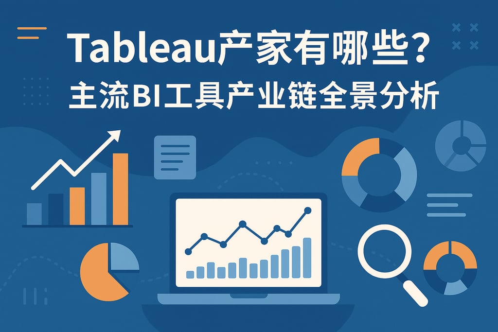 Tableau产家有哪些？主流BI工具产业链全景分析
