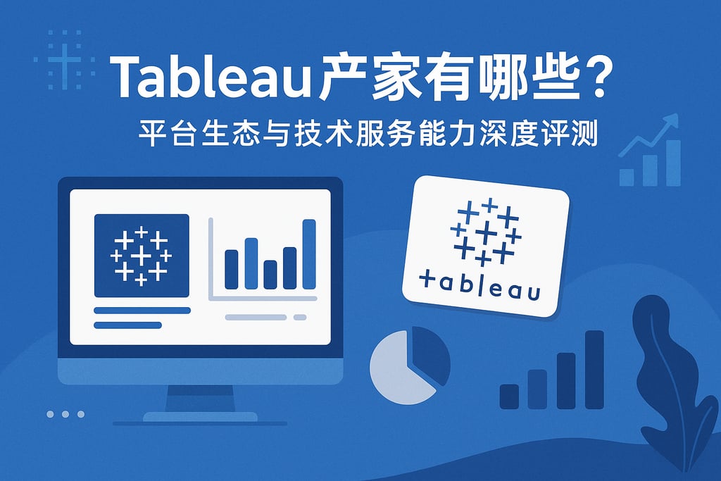 Tableau产家有哪些？平台生态与技术服务能力深度评测