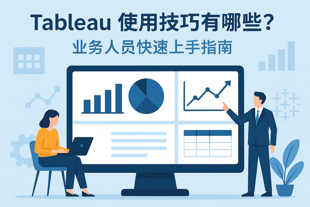 Tableau使用技巧有哪些？业务人员快速上手指南