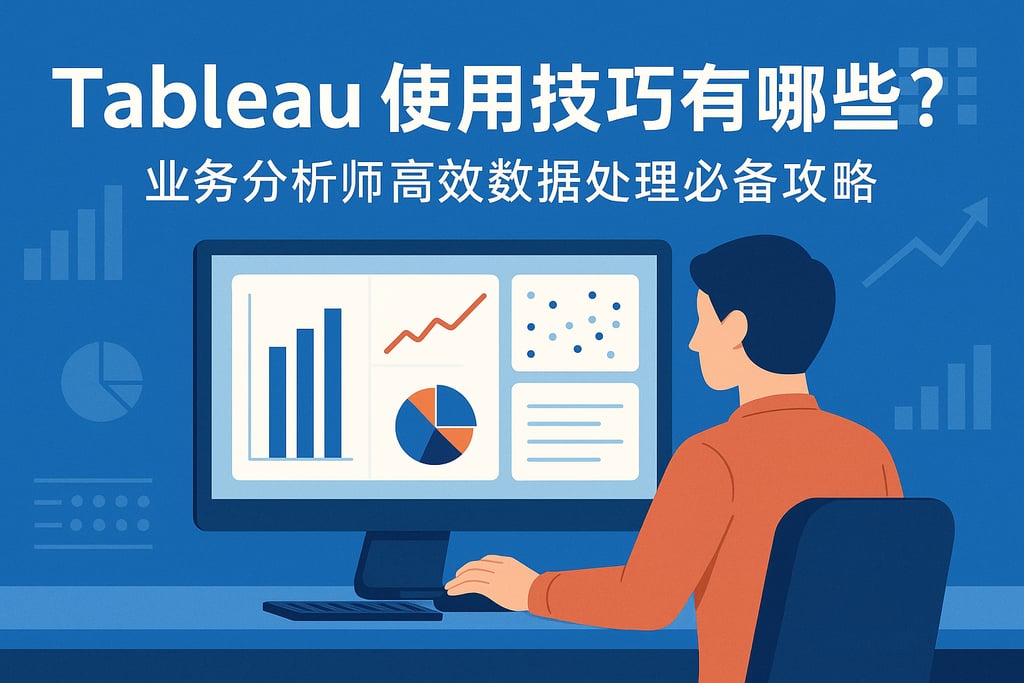 Tableau使用技巧有哪些？业务分析师高效数据处理必备攻略