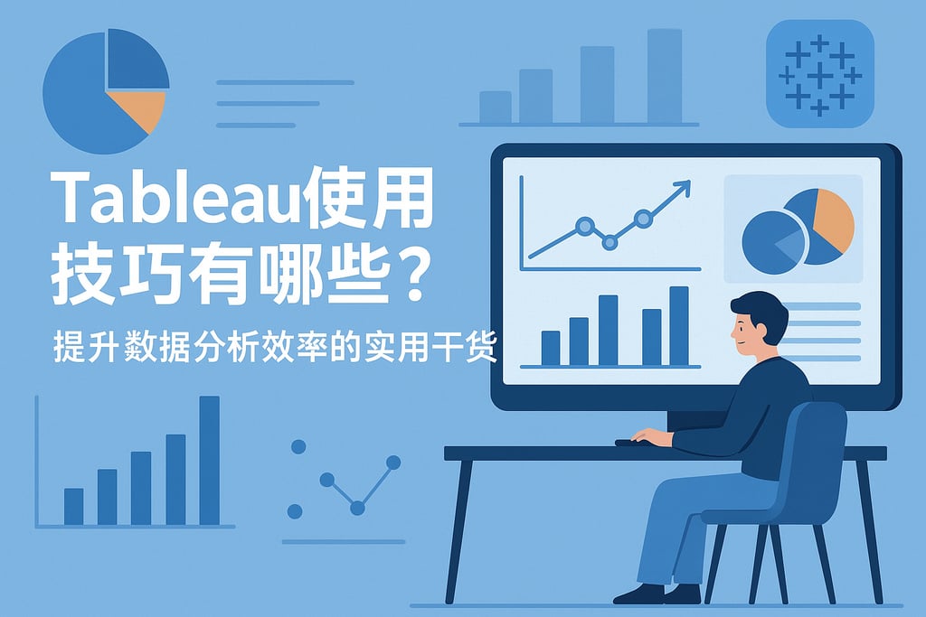 Tableau使用技巧有哪些？提升数据分析效率的实用干货