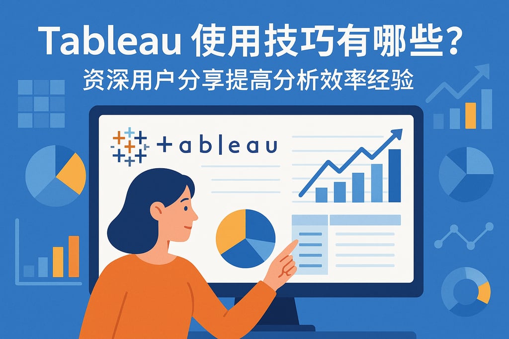 Tableau使用技巧有哪些？资深用户分享提高分析效率经验